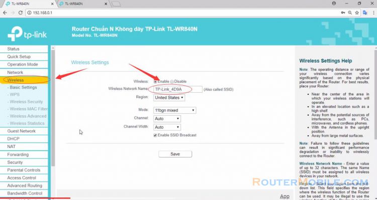 How to setup TP-Link wireless N router TL-WR840N