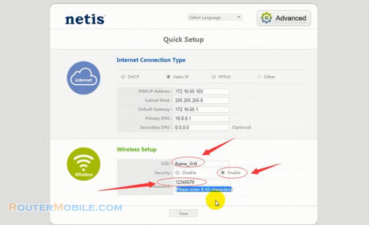 How to Change Wi Fi Password 192.168.1.1 | NETIS