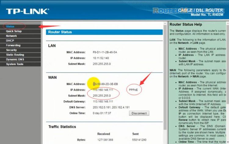 How to Configure PPPoE Connection in TP-Link TL-R402M Router 192.168.1.1