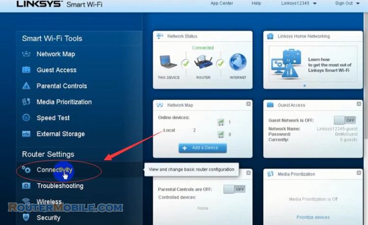 How to Configure PPPoE Connection in Linksys Smart Wi-Fi 192.168.1.1