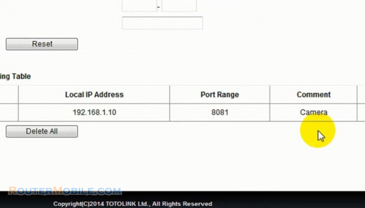How to configure Port Forward And DMZ on the TOTOLINK Router