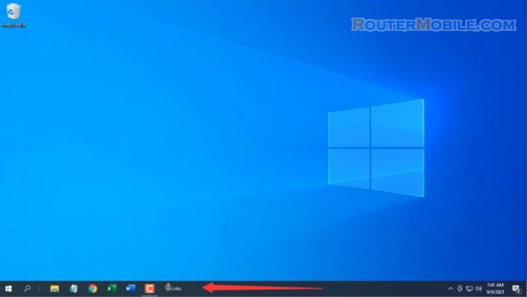 How to center icons on Windows 10 without software