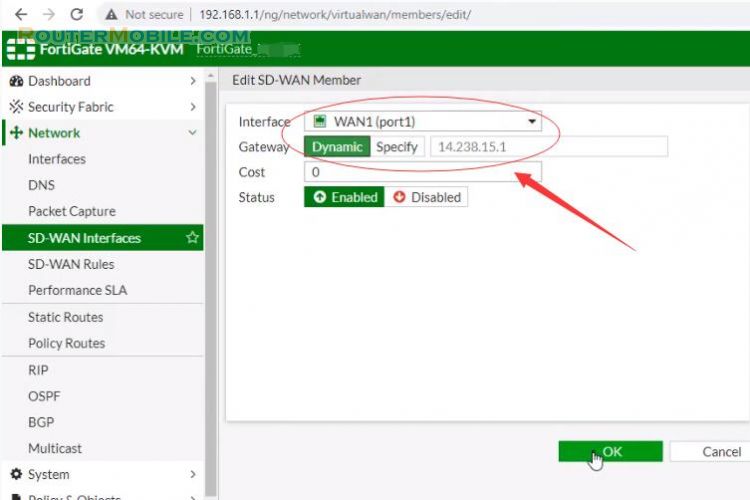 How to connect 2 Internet links With Fortigate Firewall