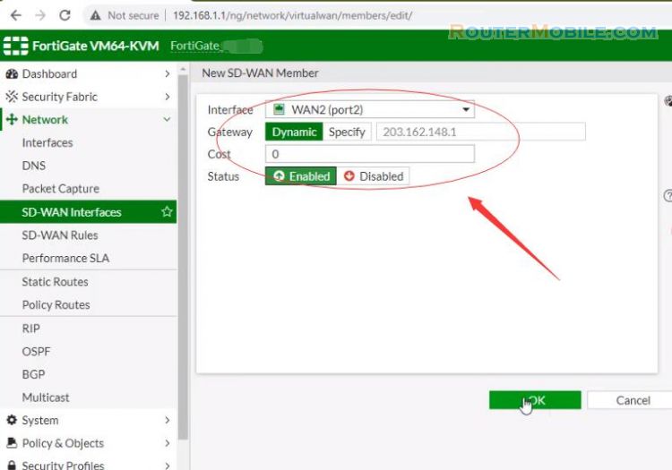 How to connect 2 Internet links With Fortigate Firewall