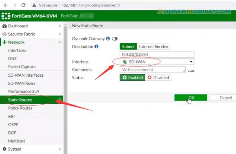 How to connect 2 Internet links With Fortigate Firewall