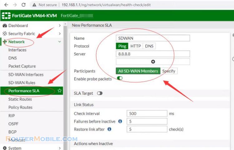 How to connect 2 Internet links With Fortigate Firewall