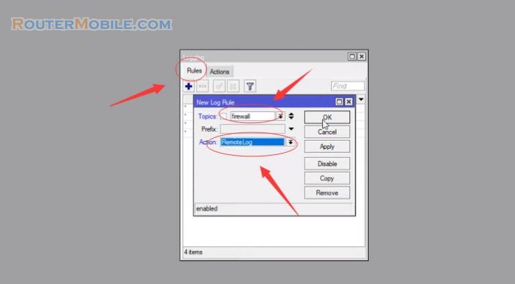 Monitor others using the Internet on Mikrotik router