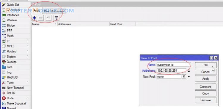 Monitor each person's Internet traffic usage with Mikrotik router