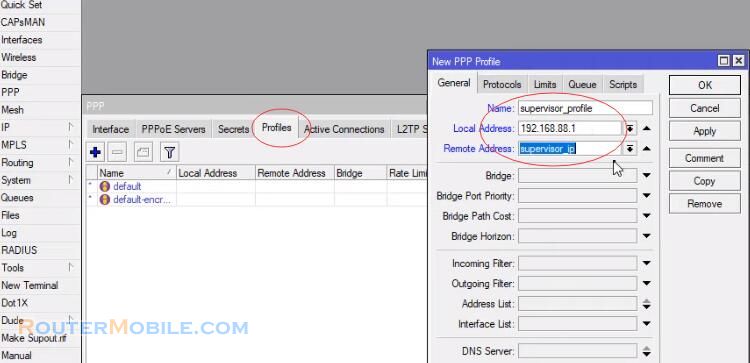 Monitor each person's Internet traffic usage with Mikrotik router