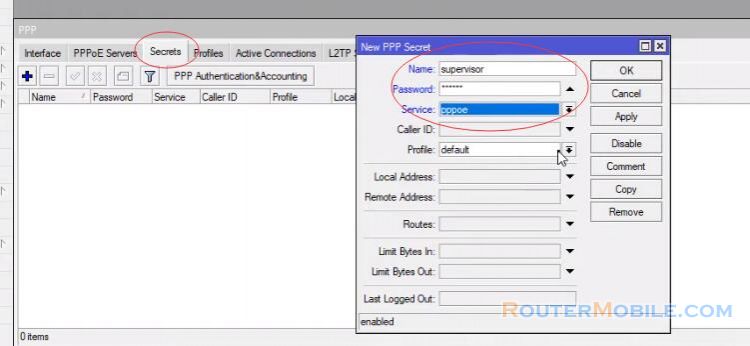 Monitor each person's Internet traffic usage with Mikrotik router