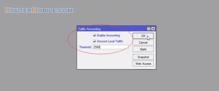 Monitor each person's Internet traffic usage with Mikrotik router