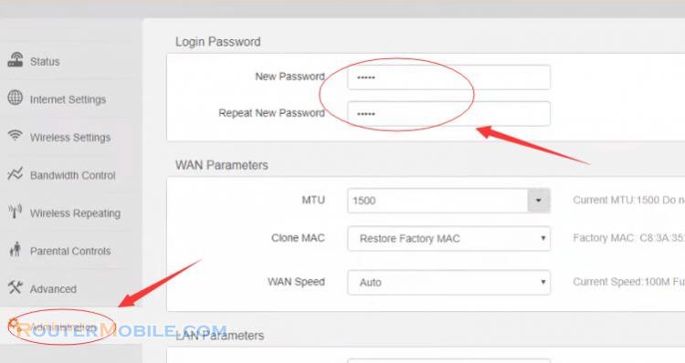 Setup 192.168.0.1 Login Password on Tenda Router