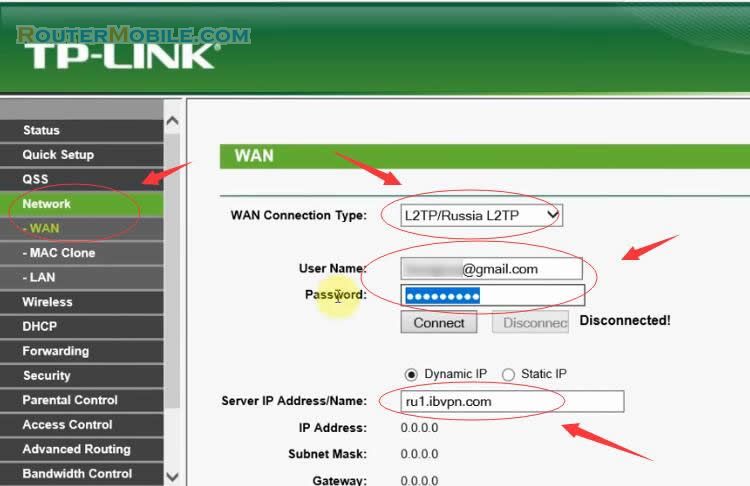 Set up VPN (ibVPN) on TP-Link TL-WR740N Router