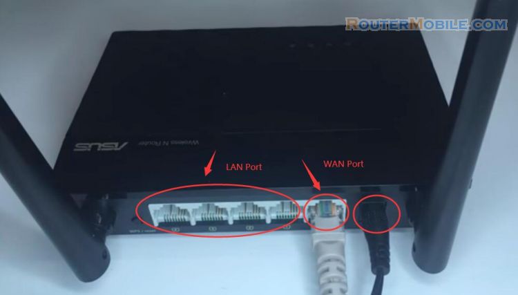 Setup ASUS router with Mobile (IPhone)