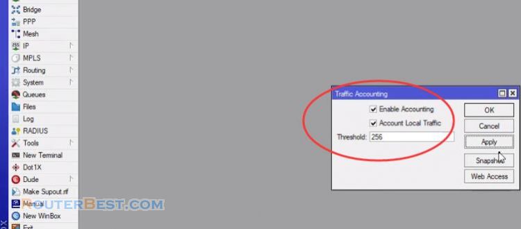 Monitor the Internet Traffic of Each IP with Mikrotik Router