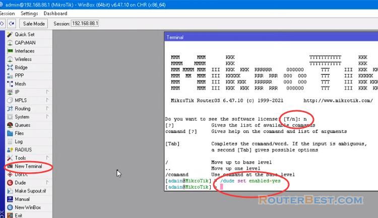 Install Dude server and Monitor your Network on MikroTik Router