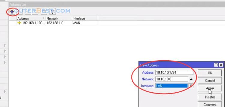 Configure a New Mikrotik Router to Access the Internet