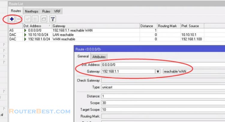 Configure a New Mikrotik Router to Access the Internet