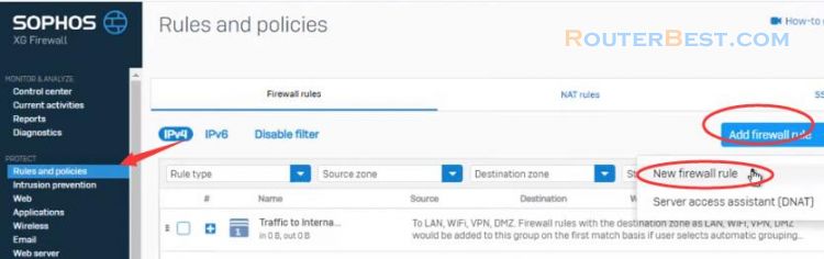 How to Connect and Configure a New Sophos Firewall