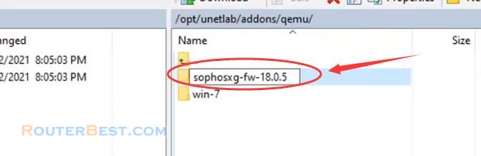 How to Add Sophos Firewall into EVE-NG