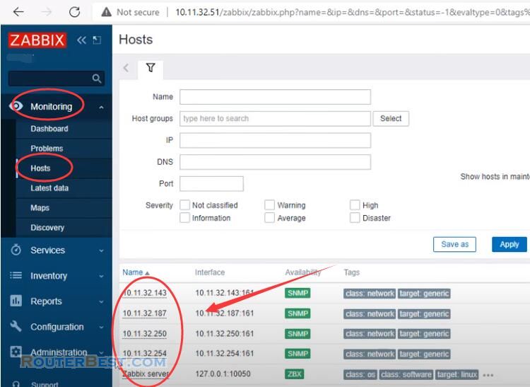 How to Automatically add, remove devices on Zabbix