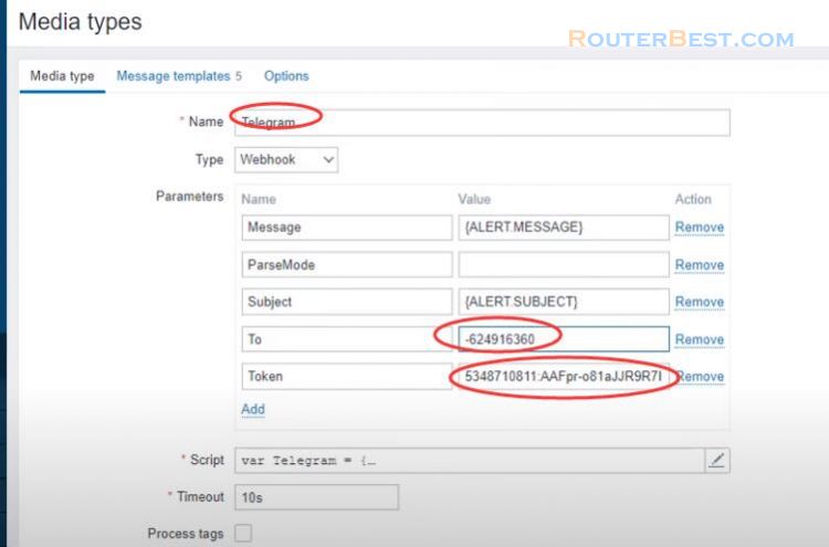 Configure Zabbix to send alerts to your phone using Telegram