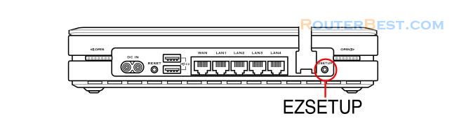 Setting up ASUS WL-700gE wireless router using EZSetup