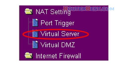 Setting up a virtual server in your LAN using ASUS router WL-566gM