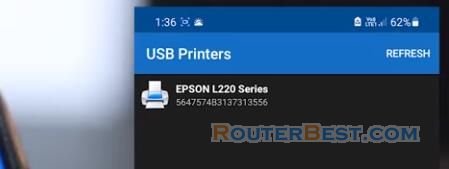 2 Steps to Print from Android to USB port Printer