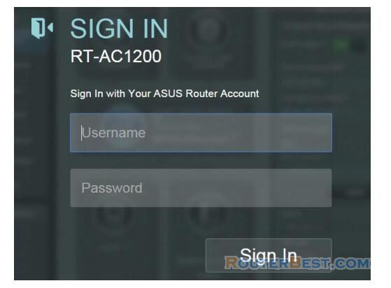 Login 192.168.50.1 ASUS Wireless Router