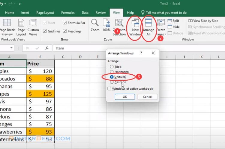 Excel: Find the Difference between 2 sheets and Highlight