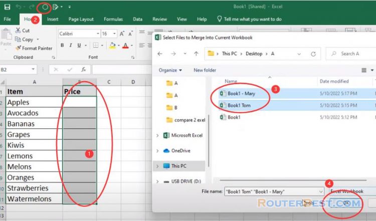 Merge Multiple Excel Files into a Single File
