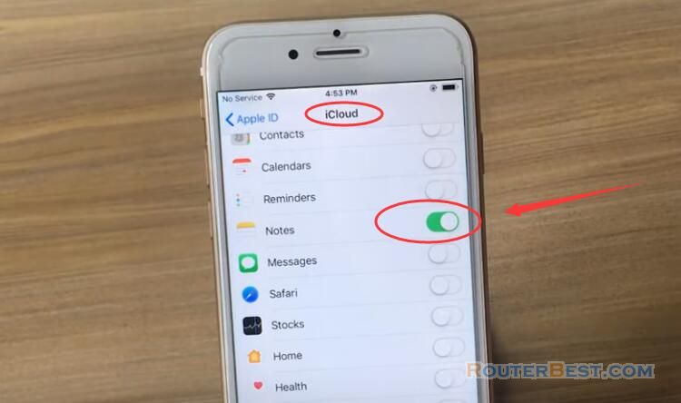 Sync notes between Windows and iPhone