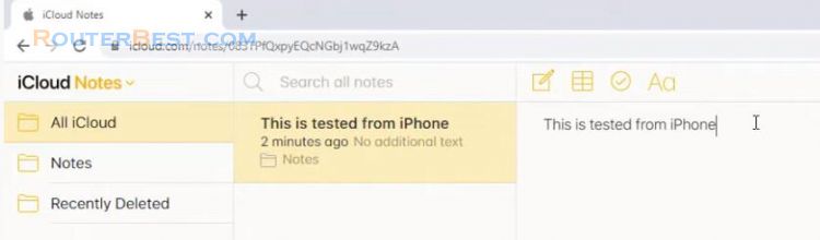Sync notes between Windows and iPhone