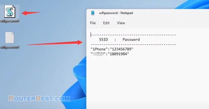 How to Show Wi-Fi Password list on Desktop