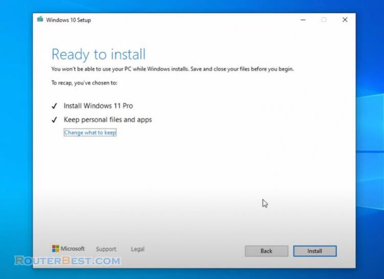 Upgrade Windows 10 to Windows 11 on unsupported hardware