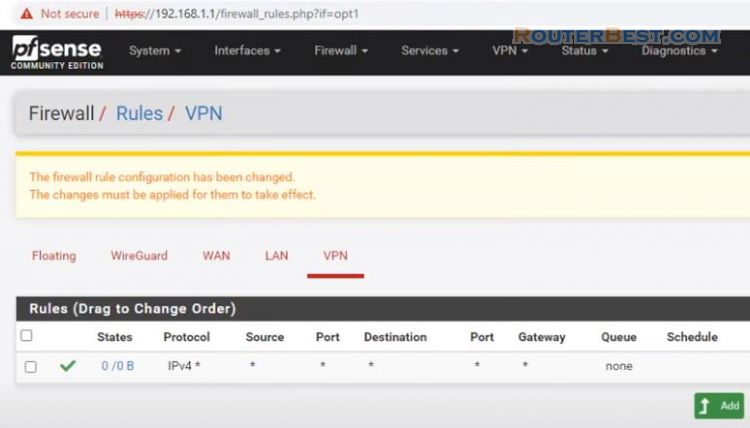 How to turn pfSense into VPN server