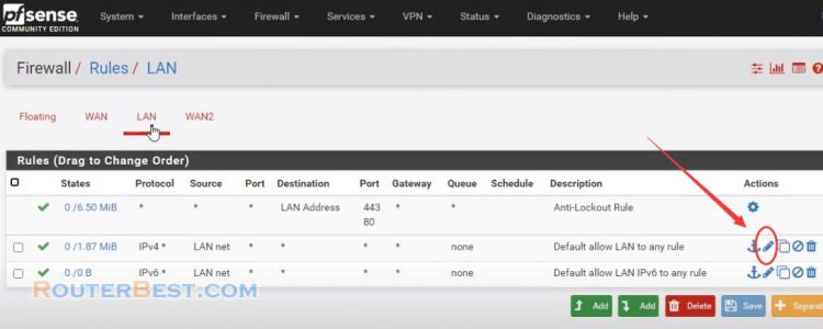 How to Configure Redundancy on pfSense with Dual WAN