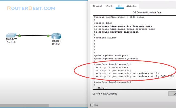 How to Assign switch Port to a single PC