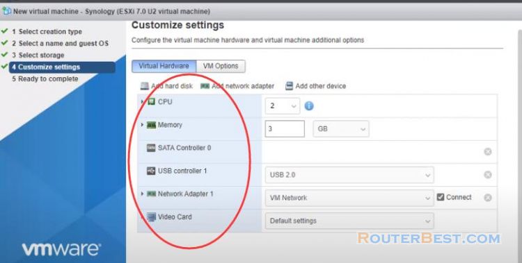 How to Install Synology NAS on VMware ESXi